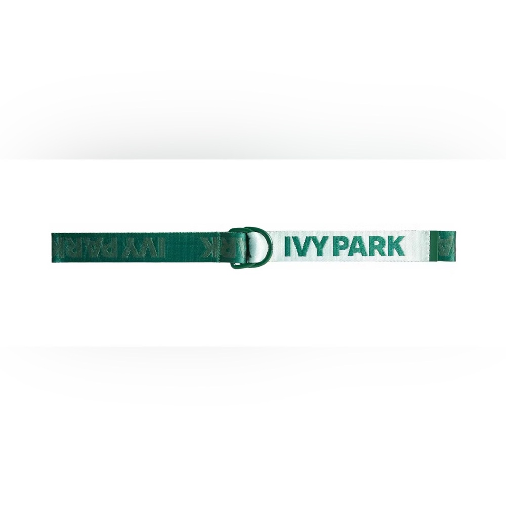 Adidas IVY PARK Teal and White Logo Belt